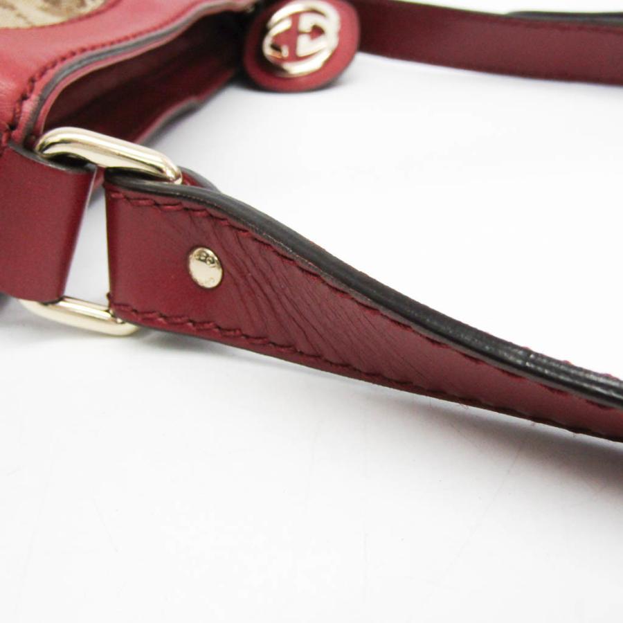 ◇GUCCI 296834 ショルダーバッグ キャンバスバッグ ダークブラウン