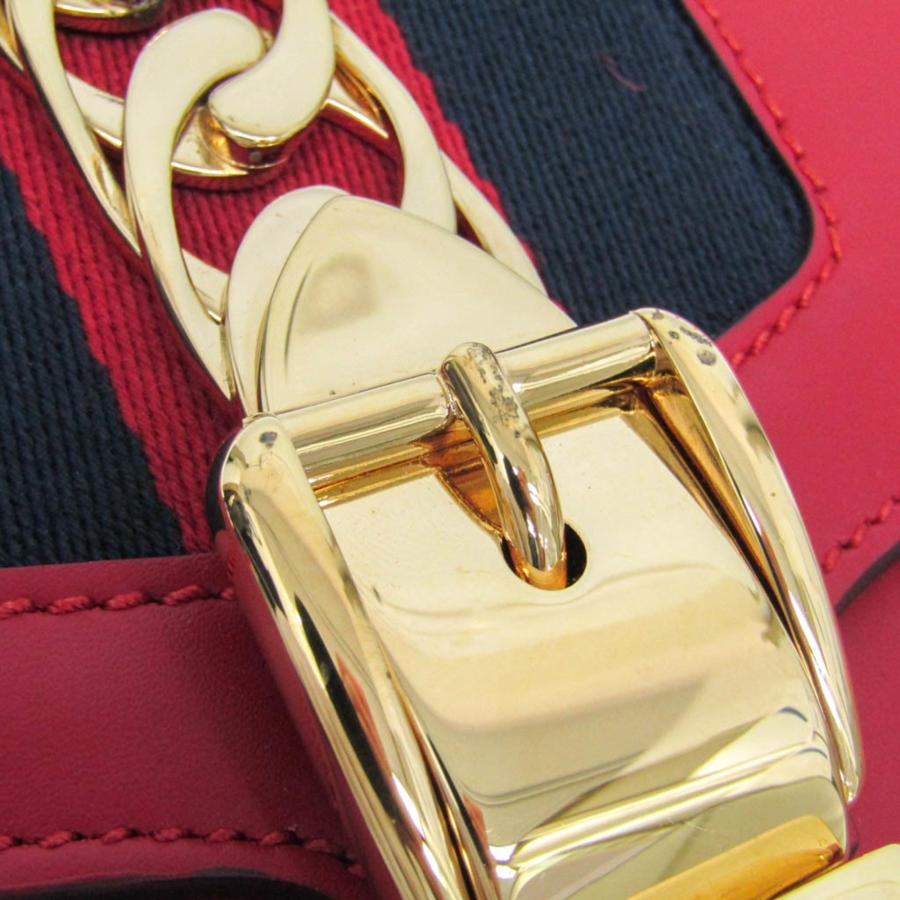 GUCCI（グッチ） シルヴィ 421882 レディース レザー ショルダーバッグ