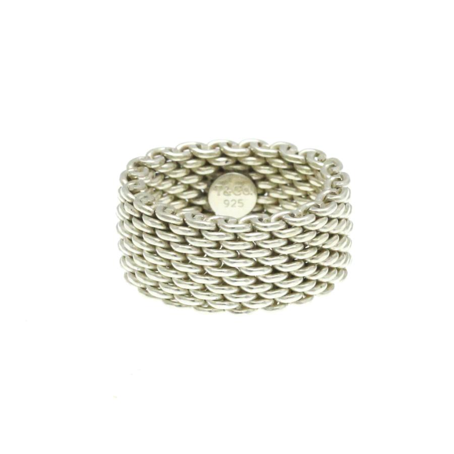 ティファニー サマセット メッシュ リング シルバー925 ファッション  