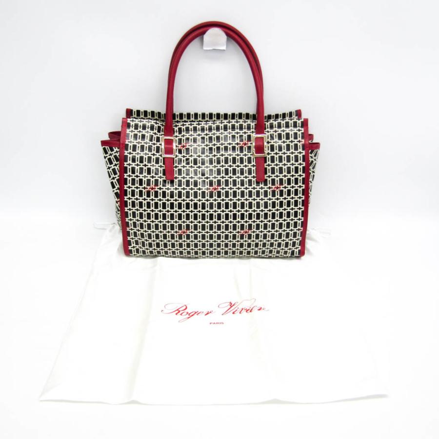 Roger Vivier（ロジェヴィヴィエ） 総柄 レディース PVC,レザー トート 