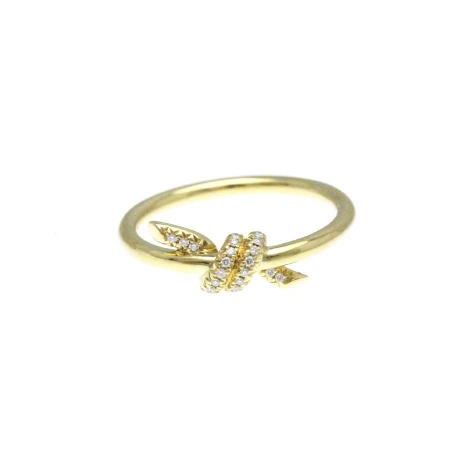 Tiffany & Co. ティファニー ノット ダイヤモンド リング ティファニー ノット リング ダイヤモンド ホワイトゴールド | Tiffany