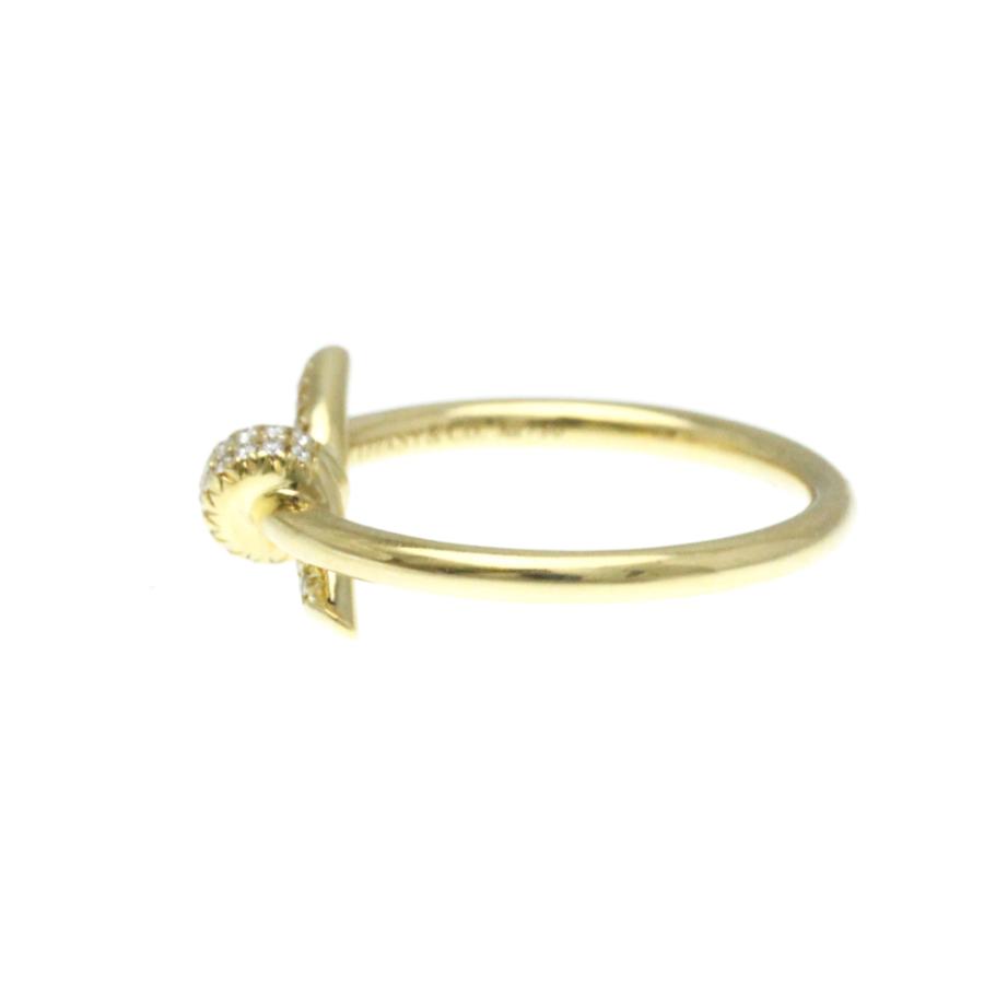 TIFFANY&Co. ティファニー ノットリング ダイヤモンド K18