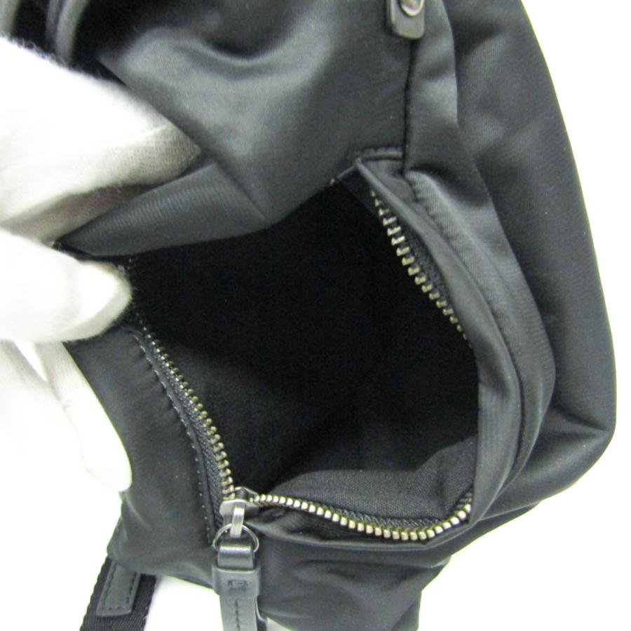 極美品✨HUNTING WORLD ナイロン×レザー 巾着リュック　バックパック Hunting World（ハンティング・ワールド） 巾着 レディース ナイロン