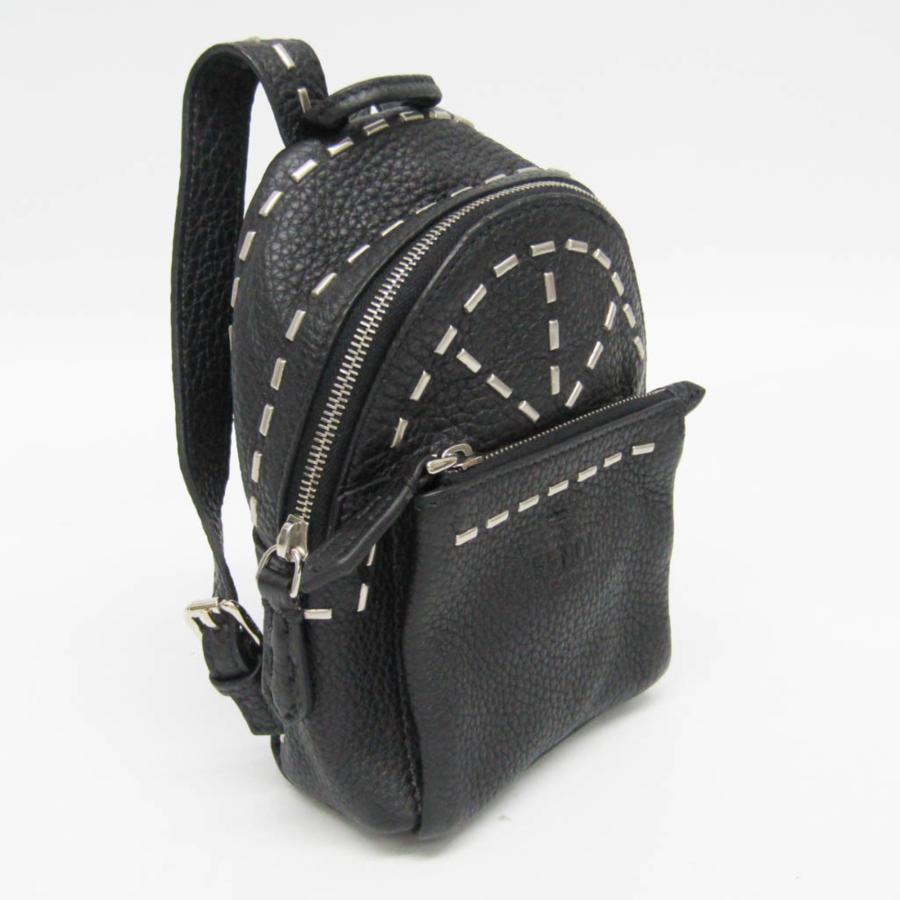 FENDI（フェンディ） セレリア ポーチ 7AR471 キーホルダー (ブラック