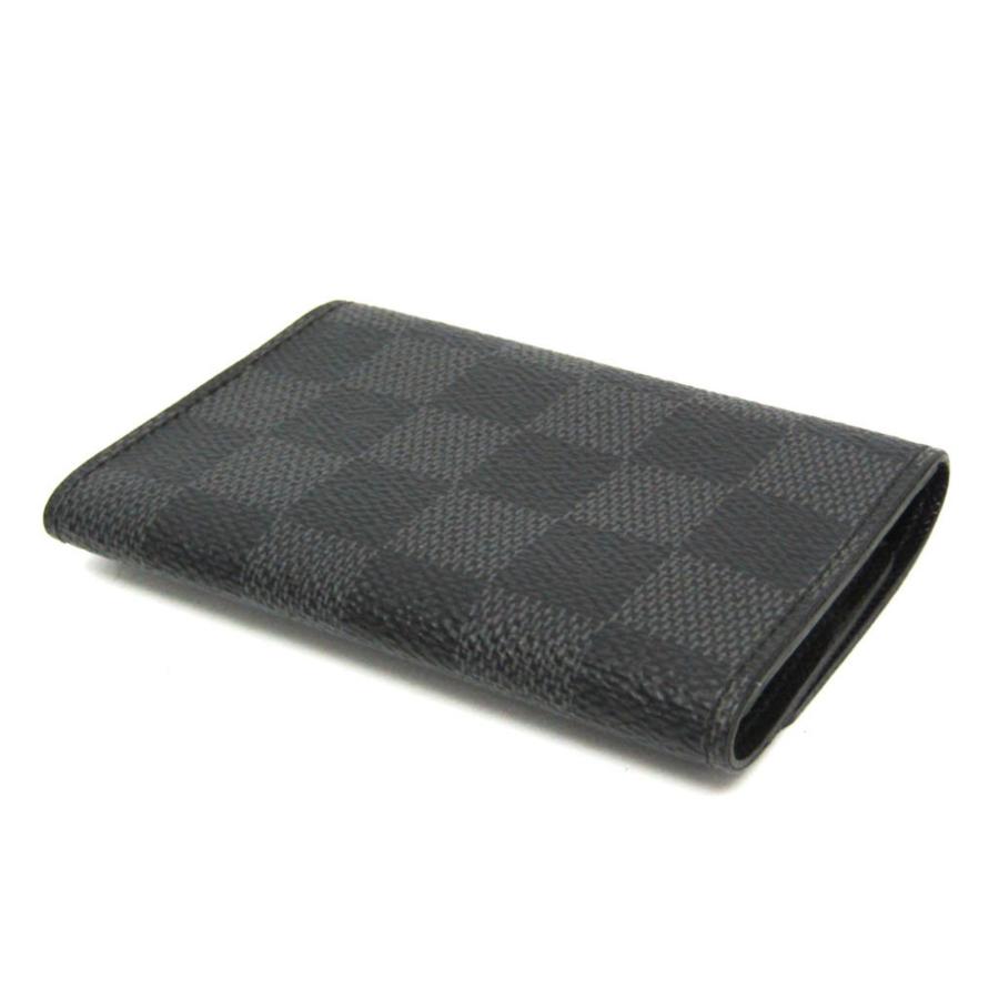 ☆美品☆　ルイヴィトン ダミエ グラフィット ミュルティクレ6 ルイ・ヴィトン LOUIS VUITTON ミュルティクレ6 N62662 ブラック