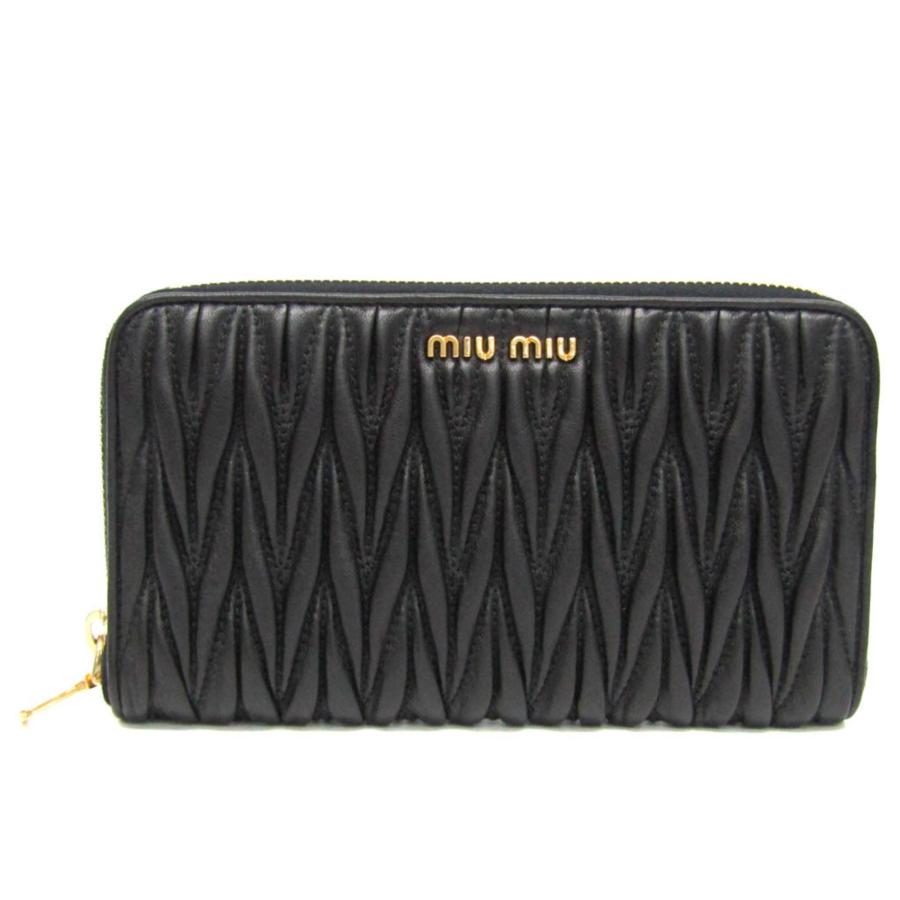 miu miu（ミュウミュウ） マテラッセ 5M0506 レディース レザー 長財布 