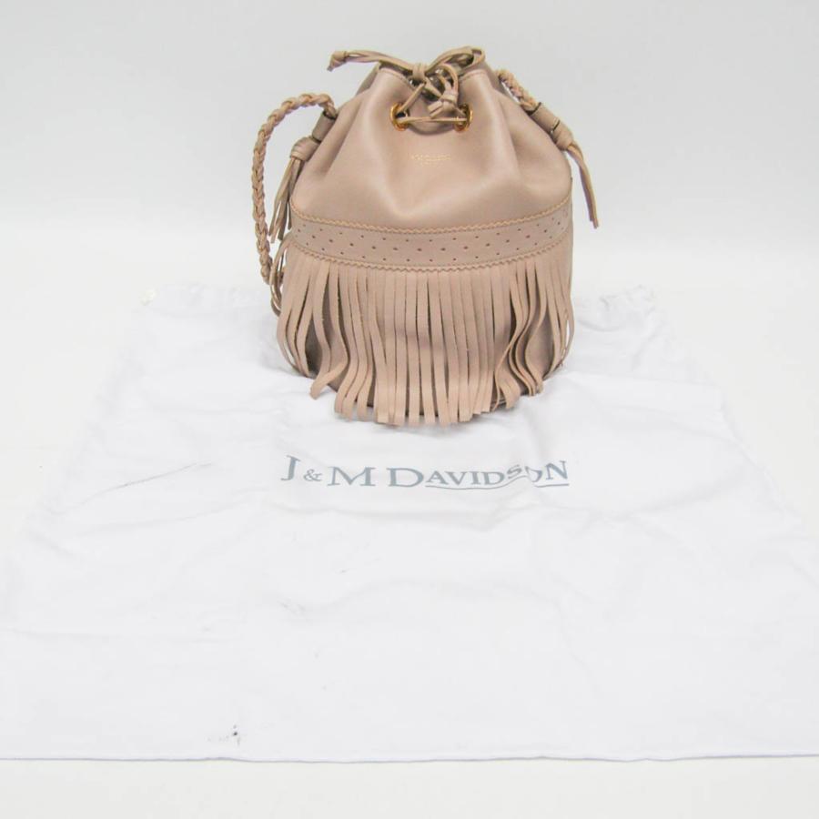 J&M DAVIDSON カーニバル　ベージュ　ショルダーバッグ　Lサイズ J&M Davidson（J＆Mデヴィッドソン） ジェイアンドエムデヴィッドソン
