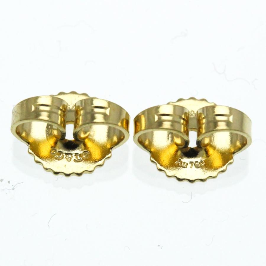 ティファニー T バー ピアス 無し K18イエローゴールド ドロップピアス