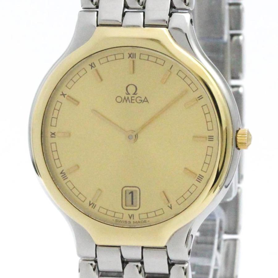 オメガ OMEGA デビルK18 ゴールド クォーツ 稼動品 OMEGA（オメガ） デビル シンボル K18 ゴールド ステンレススチール