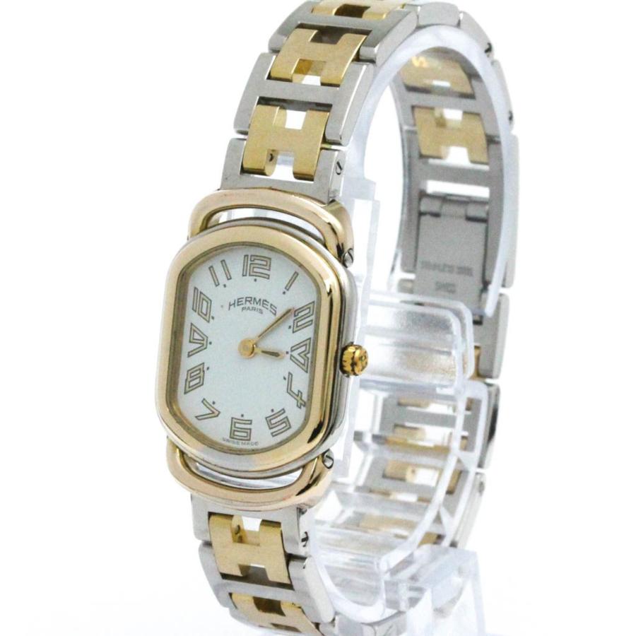 HERMES（エルメス） ラリー ゴールドプレート ステンレススチール