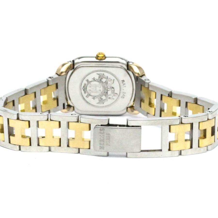 HERMES（エルメス） ラリー ゴールドプレート ステンレススチール