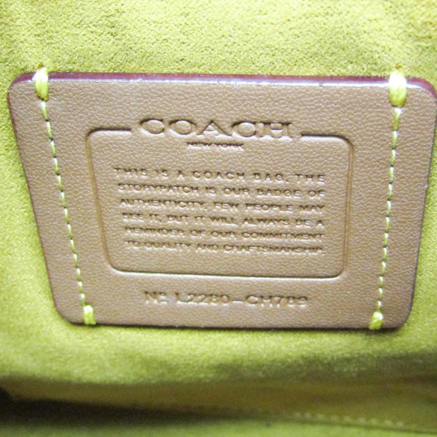 Coach ロゴパターン バックパック COACH（コーチ） リア バックパック 21 レディース レザー リュック