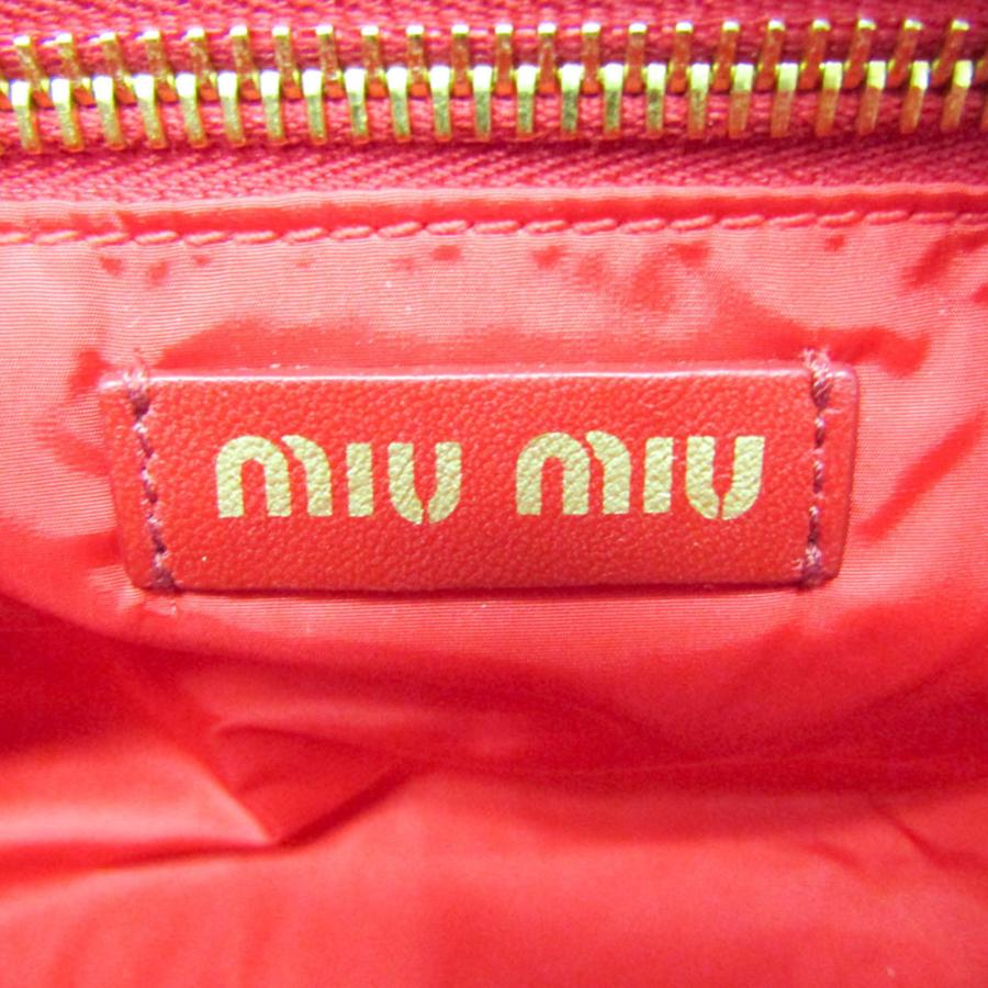 miu miu（ミュウミュウ） ハート 5NE457 レディース ナイロン ポーチ