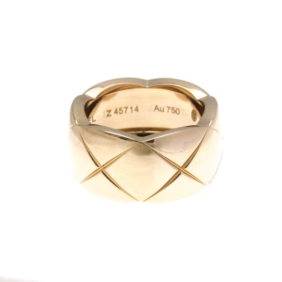 CHANEL（シャネル） ココクラッシュリング ラージサイズ K18ピンク