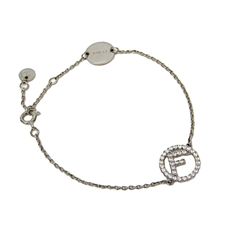 FENDI（フェンディ） Fロゴ 1A2723 メタル チャームブレスレット