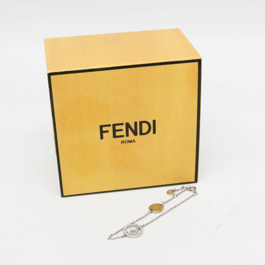 FENDI（フェンディ） Fロゴ 1A2723 メタル チャームブレスレット