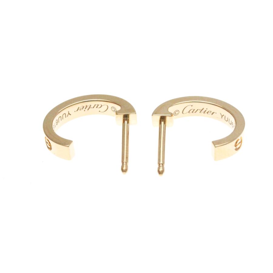 Cartier（カルティエ） ベビーラブ ピアス 無し K18ピンクゴールド