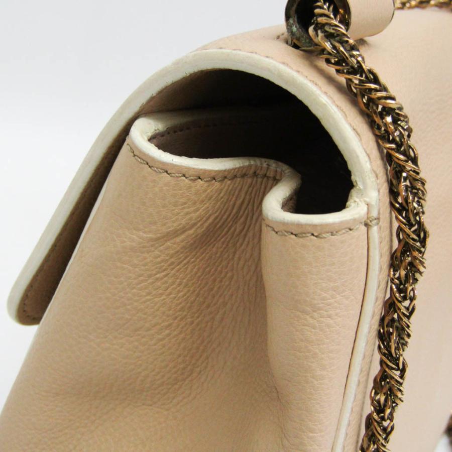 Chloe（クロエ） エルシー レディース レザー ショルダーバッグ ライト 