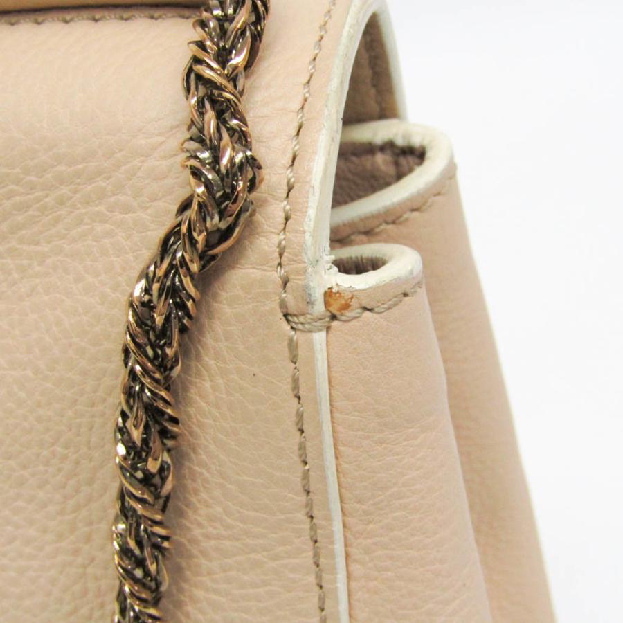 Chloe（クロエ） エルシー レディース レザー ショルダーバッグ ライト 