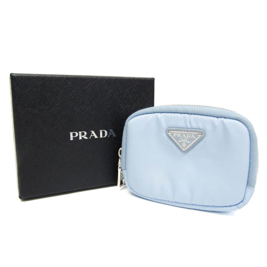 PRADA（プラダ） 1ML046 レディース,メンズ ナイロン ポーチ ブルー