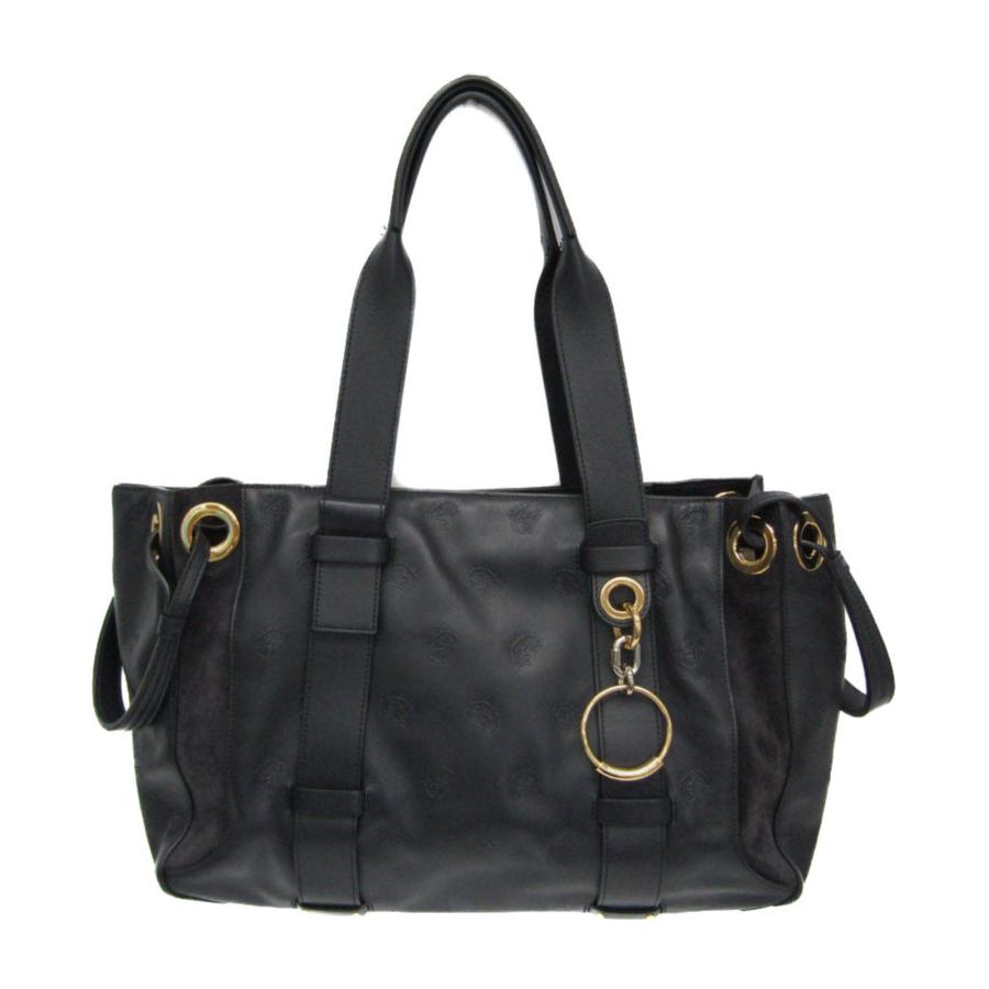 クロエ(Chlo〓) CHC18WS171A554D4 レディース レザー,スエード トートバッグ ダークネイビー