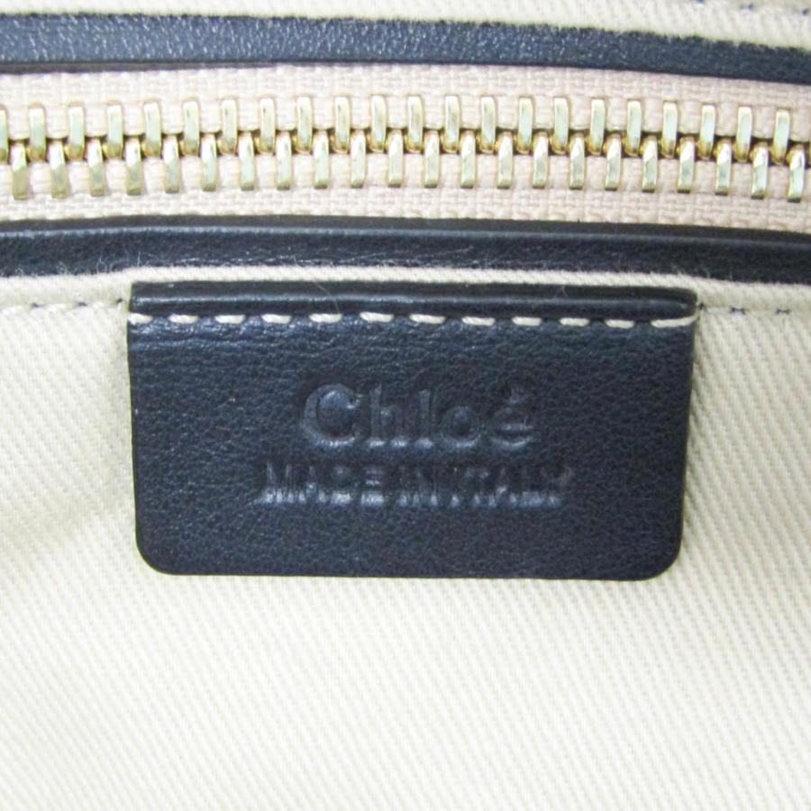 クロエ(Chlo〓) CHC18WS171A554D4 レディース レザー,スエード トートバッグ ダークネイビーの画像