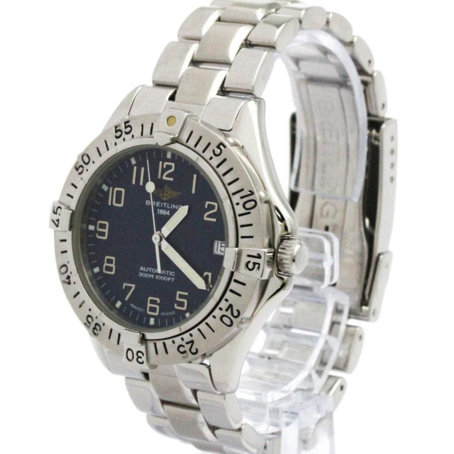 ブライトリング (BREITLING) コルト ステンレススチール 自動巻き メンズ 時計 A17035 (外装仕上げ済み)の画像