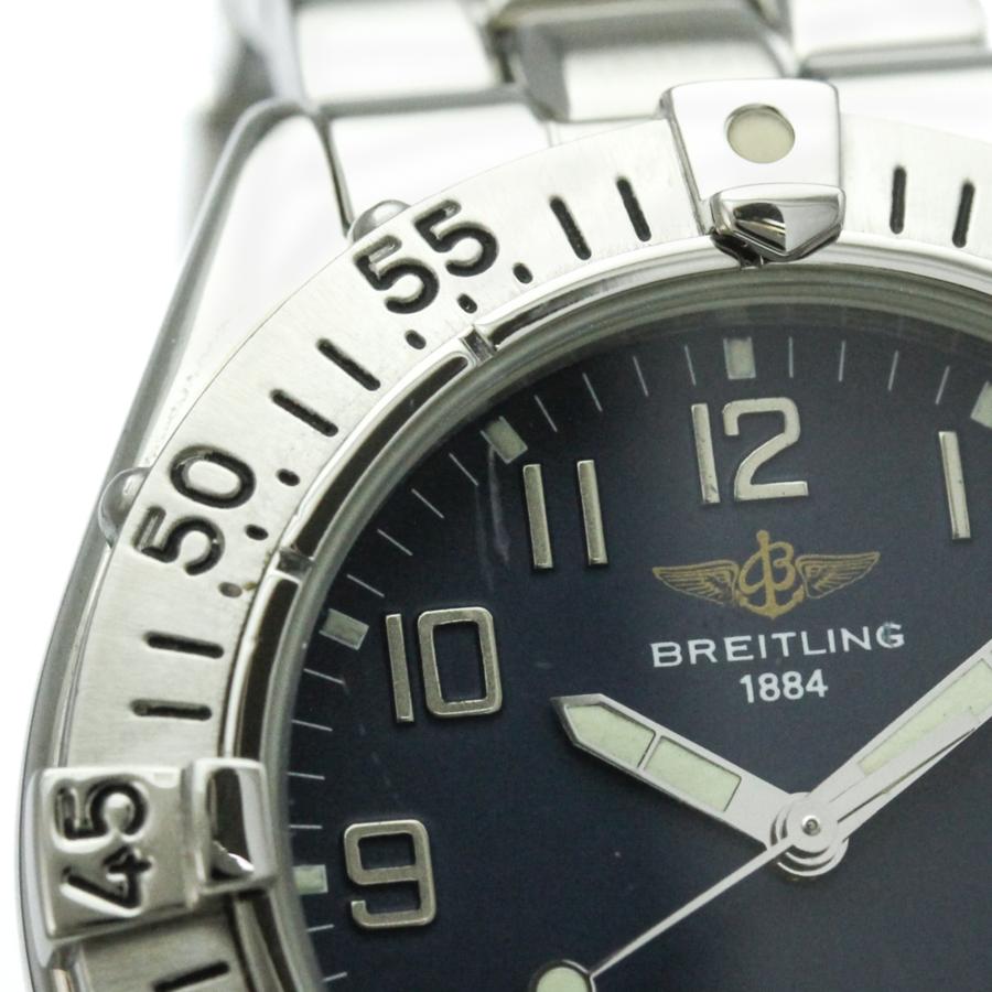 ブライトリング (BREITLING) コルト ステンレススチール 自動巻き メンズ 時計 A17035 (外装仕上げ済み)の画像