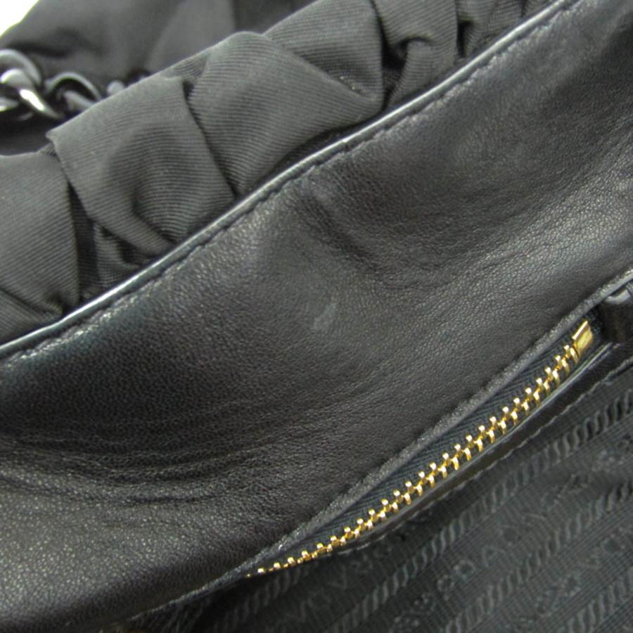 PRADA（プラダ） フリル チェーンショルダーバッグ レディース 
