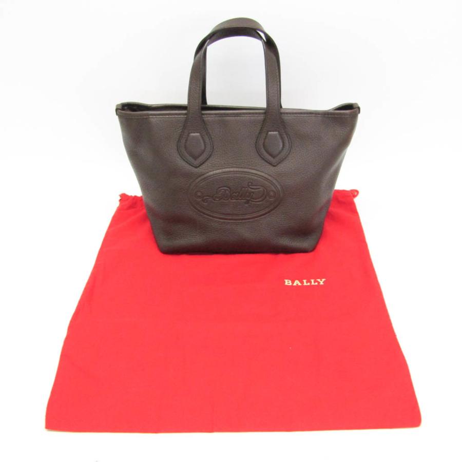 Bally（バリー） BARDEAU-L レディース レザー ハンドバッグ ダーク 