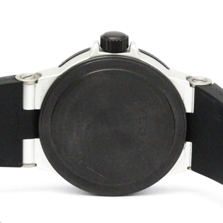 ブルガリ アルミニウム ラバー クォーツ レディース 時計 AL29TA  