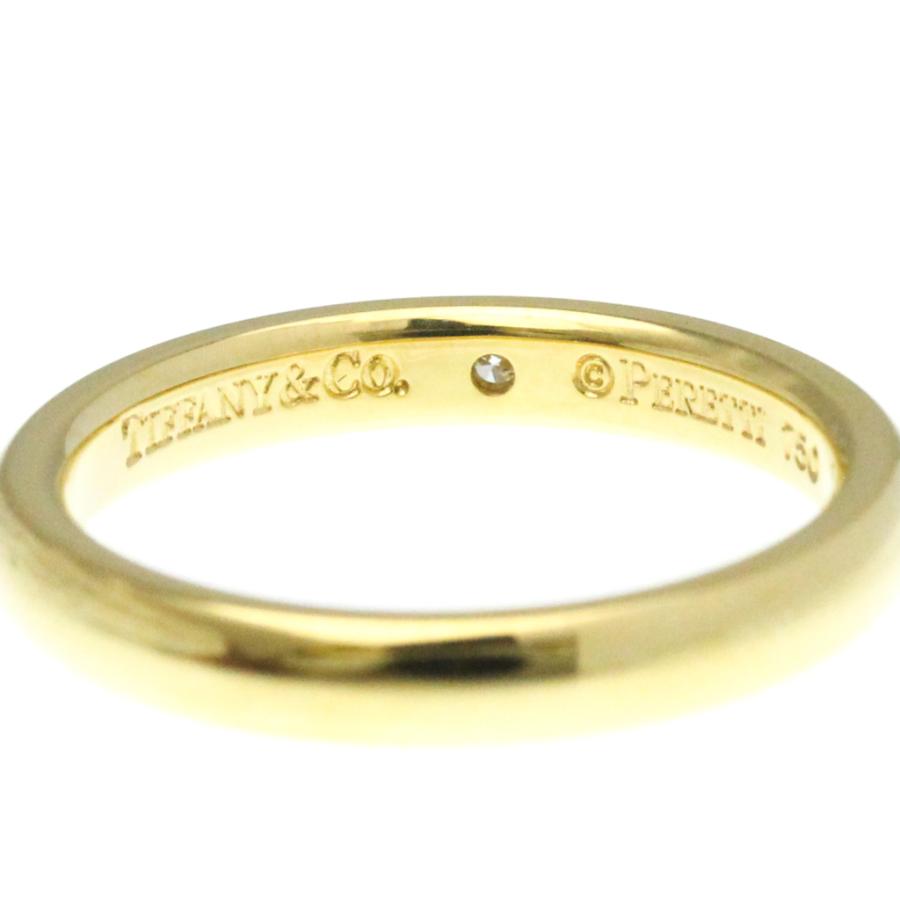 ティファニースタッキングバンドリングエイトダイヤモンドRG k18