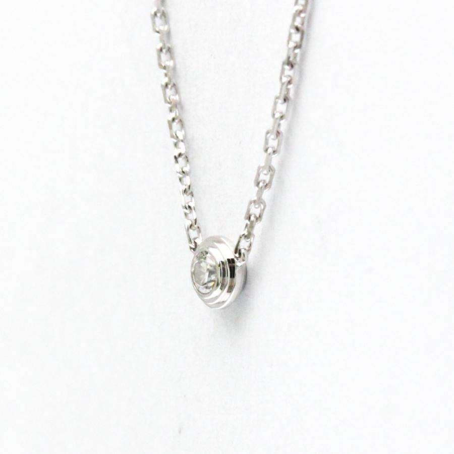 カルティエ K18ホワイトゴールド ダイヤモンド レディース