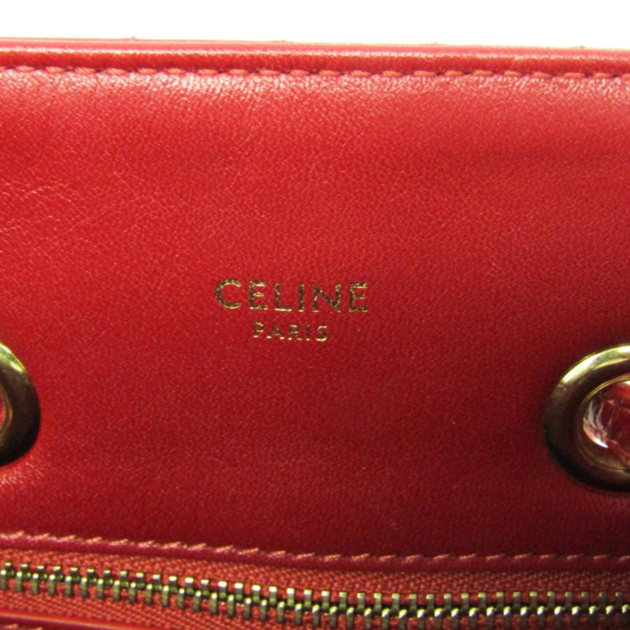 CELINE セリーヌ(Celine) Cチャーム ステッチ 巾着 ワンショルダー