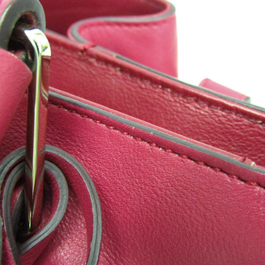 TOD'S トッズ ハンドバッグ 2way ショルダー フラワーバッグ ピンク