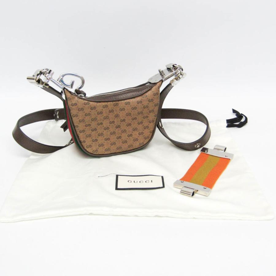 GUCCI（グッチ） ミニポーチ 718512 レディース PVC,レザー