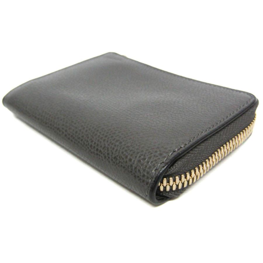 【美品】【ヴァレクストラ】キーリング付きケース コンパクト 財布 小銭入れ Valextra（ヴァレクストラ） キーリング付き マルチケース メンズ