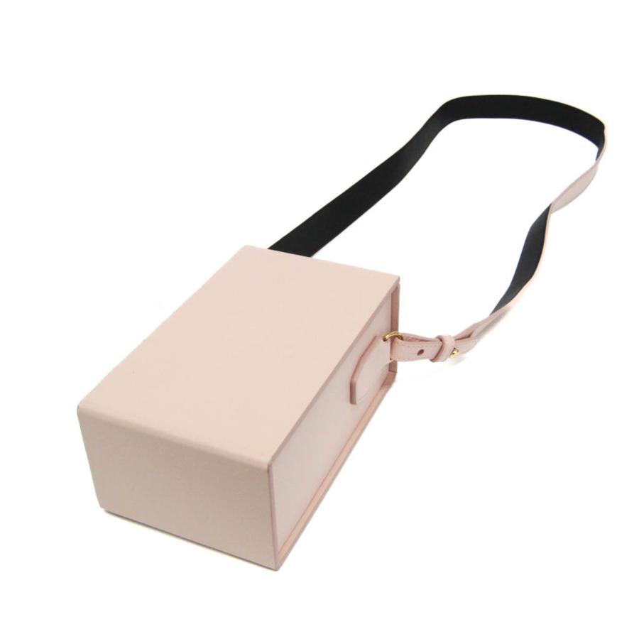 FENDI(フェンディ) ショルダーバッグ フェンディ パック 8BT339 ピンクベージュ ストラップ着脱可/ミニバッグ/ボックス型 レザー FENDI - FENDI(フェンディ) ショルダーバッグ フェンディ パック