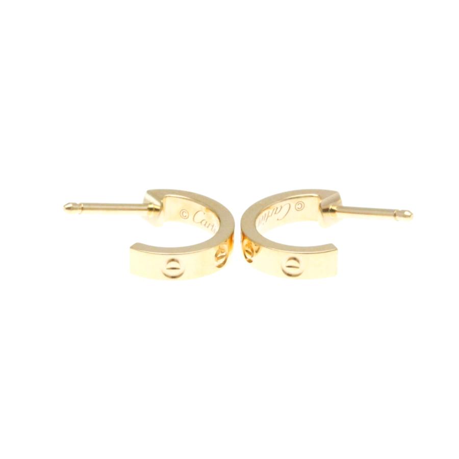 Cartier（カルティエ） ベビーラブ ピアス 無し K18ピンクゴールド