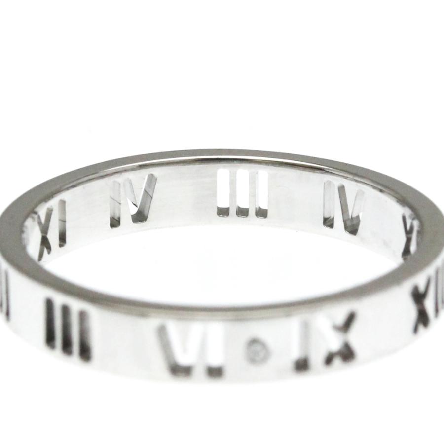 ティファニー　アトラス　ホワイトゴールドダイヤピアス ティファニー アトラスピアスドリング K18ホワイトゴールド