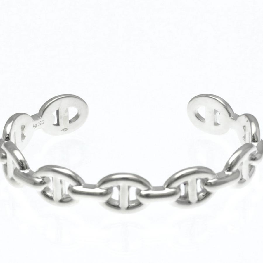 エルメス シェーヌダンクル バングル シルバー925 無し シルバー