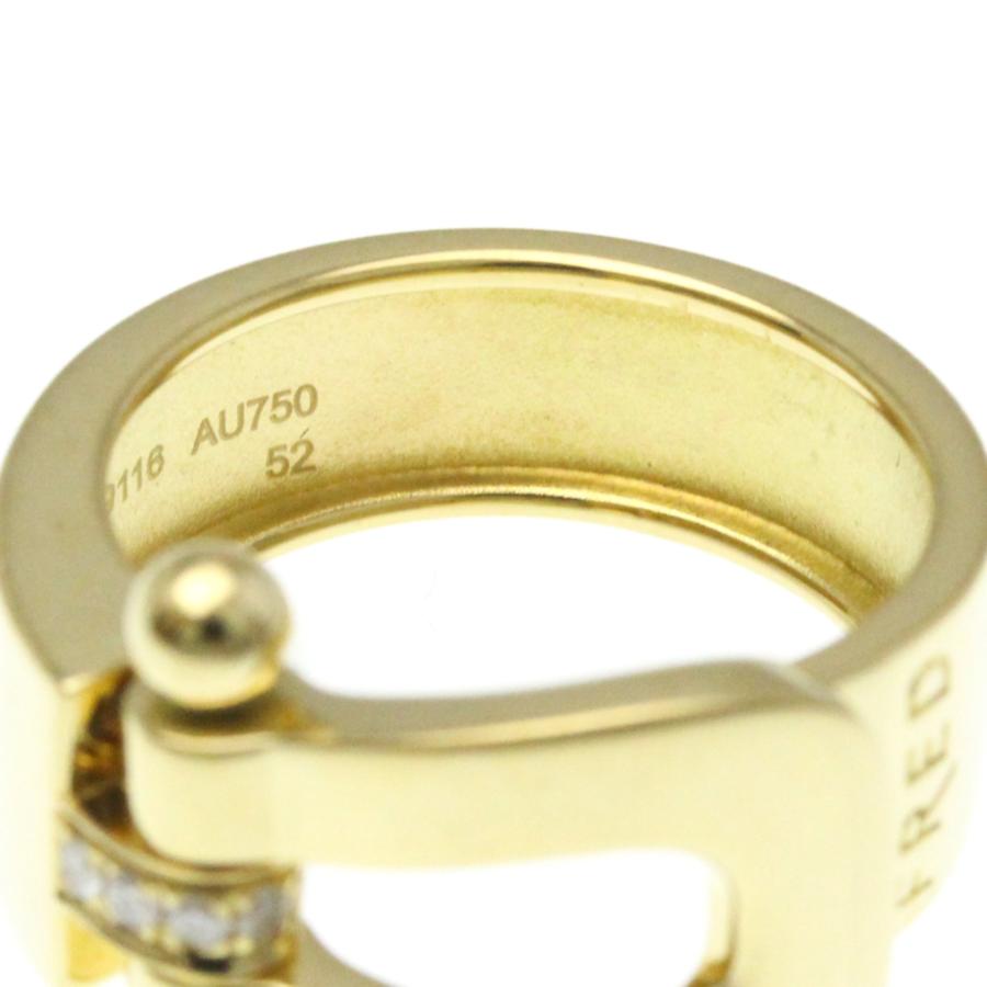 Fred（フレッド） フォース10 ラージ ダイヤ リング K18イエロー