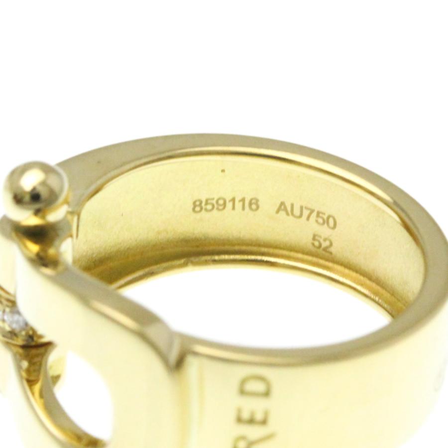 Fred（フレッド） フォース10 ラージ ダイヤ リング K18イエロー