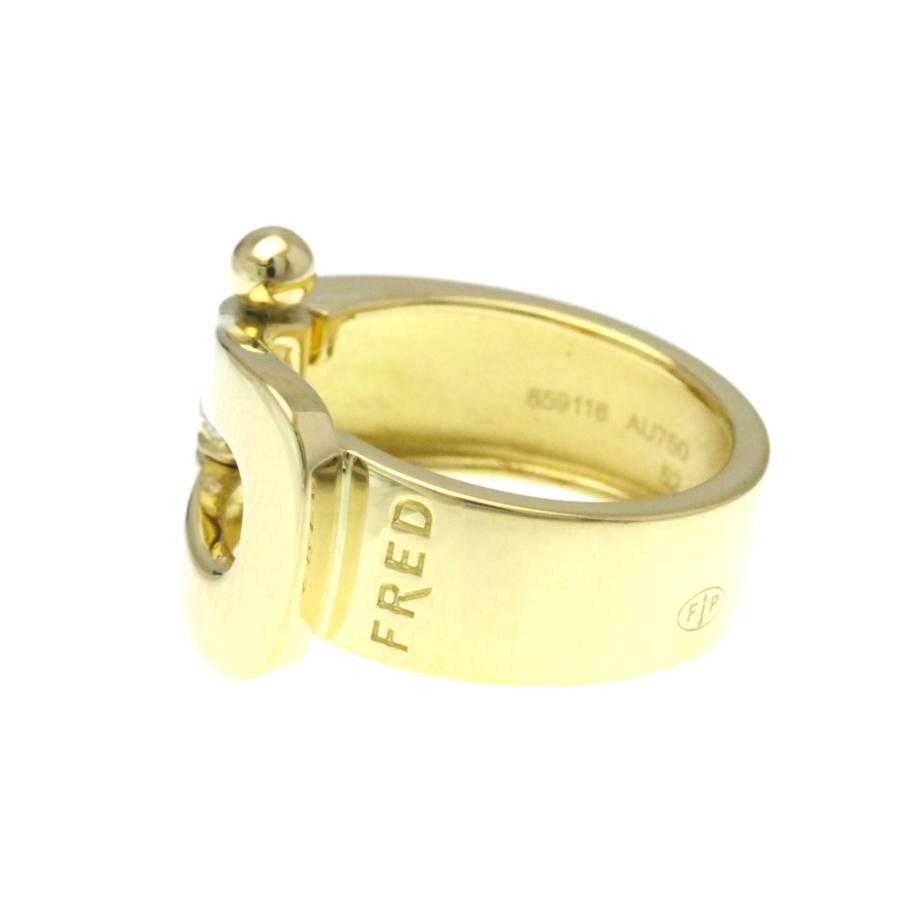Fred（フレッド） フォース10 ラージ ダイヤ リング K18イエロー