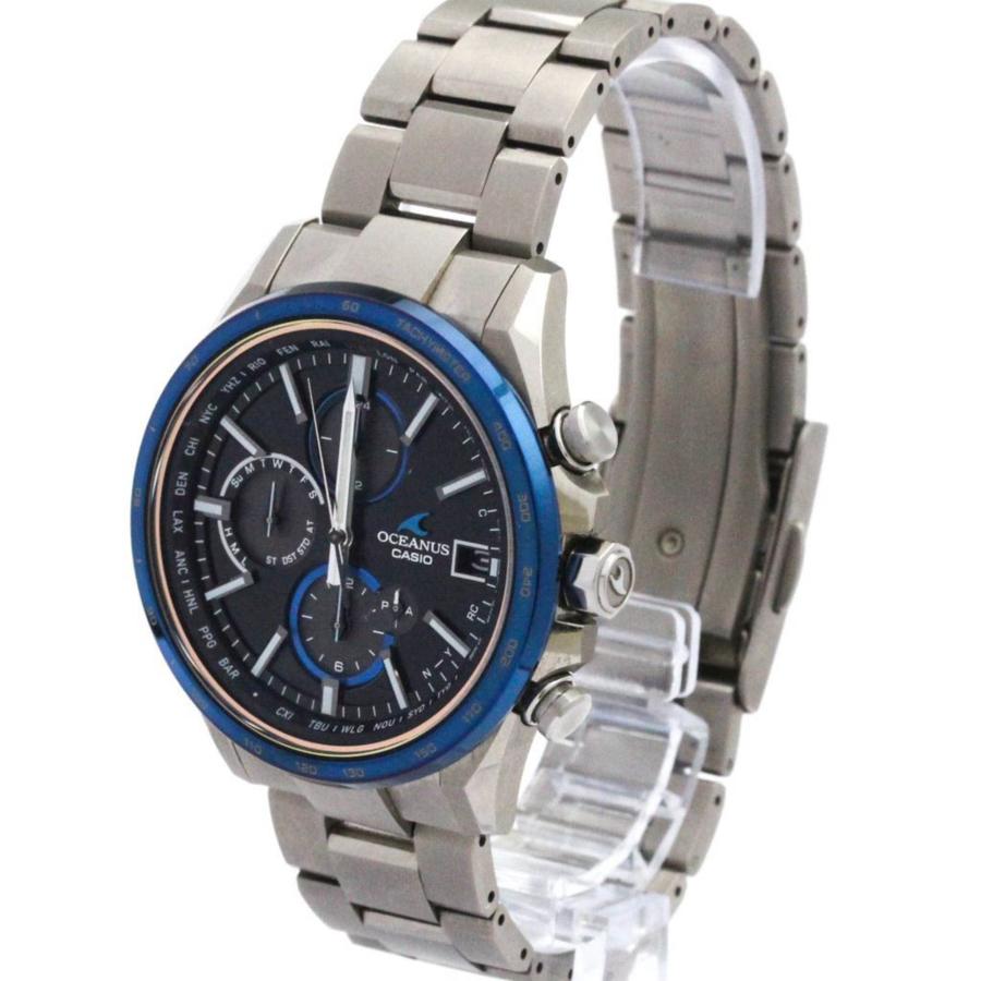 CASIO（カシオ） オシアナス チタン ソーラー 電波 メンズ 時計 OCW