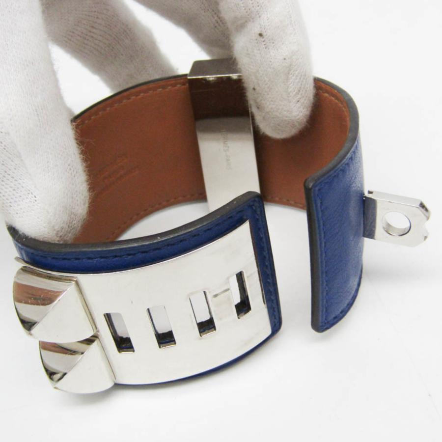 HERMES（エルメス） コリエ・ド・シアン レザー,メタル バングル