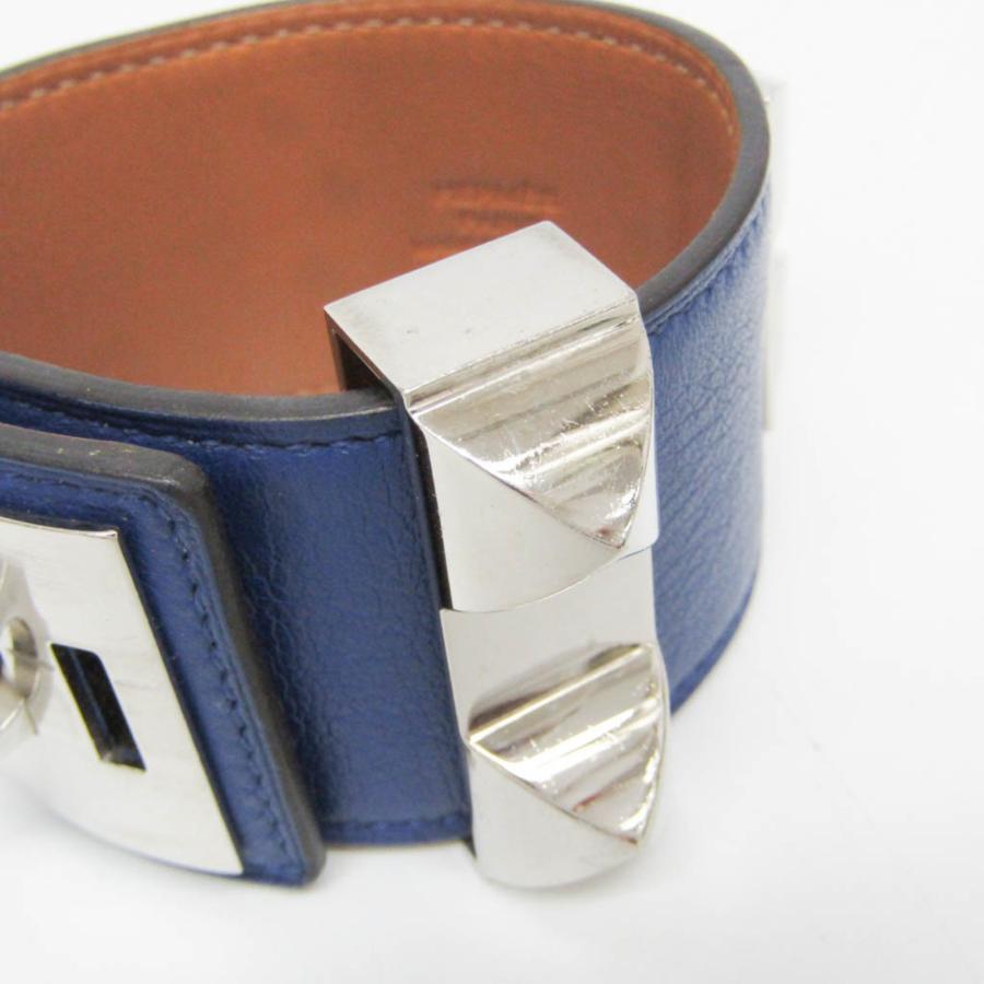 HERMES（エルメス） コリエ・ド・シアン レザー,メタル バングル
