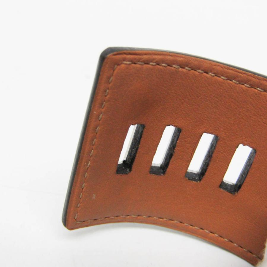 HERMES（エルメス） コリエ・ド・シアン レザー,メタル バングル