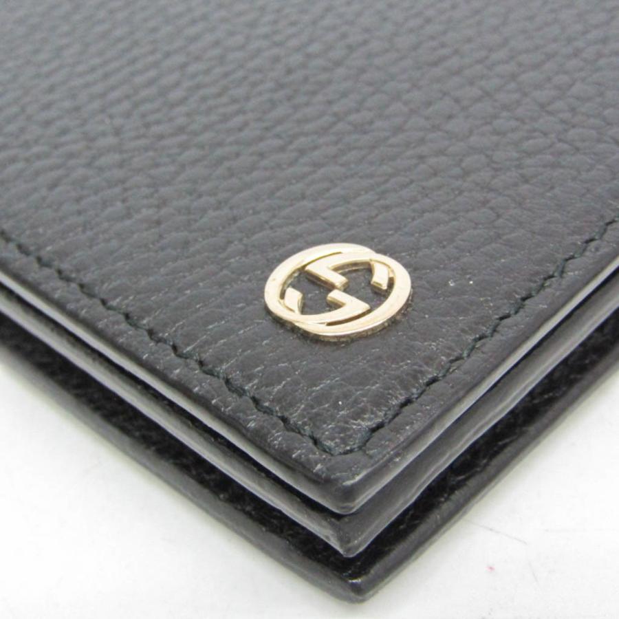 GUCCI（グッチ） インターロッキングG 466506 レディース カーフスキン 