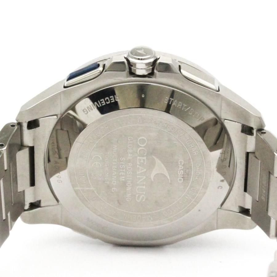 CASIO（カシオ） オシアナス GPS 電波 ソーラー チタン メンズ 時計